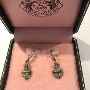 Juicy Couture Heart Earrings